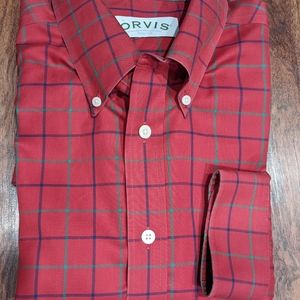 ORVIS Sporting Traditions Shirt Button Down XL